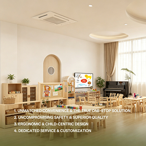 Hikeylove - Mobilier moderne pour écoles maternelles, garderies et crèches - Tables et chaises <span class=keywords><strong>en</strong></span> bois pour enfants - Product Image 3