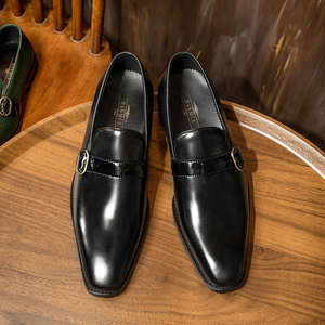 Dernier produit - Chaussures habillées pour hommes : Chaussures Oxford en cuir de qualité supérieure antidérapantes pour les affaires, prix de gros pour les fêtes masculines - Product Image 1