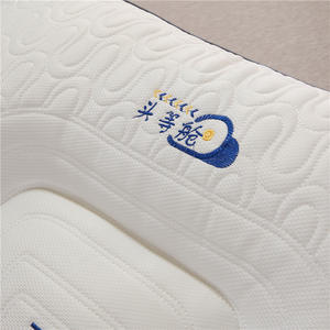 La última almohada de plumas bordada Piel antialérgica Cuidado del cuello Hotel Látex no deformación almohada de cama de lujo - Product Image 2