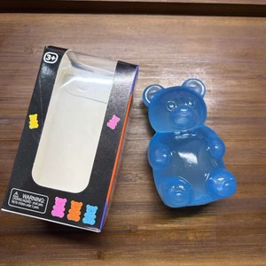 Stock US - Livraison rapide 3-7 jours - Ours en gélatine souple translucide à montée lente, jouet anti-stress à presser pour enfants et adultes - Product Image 3