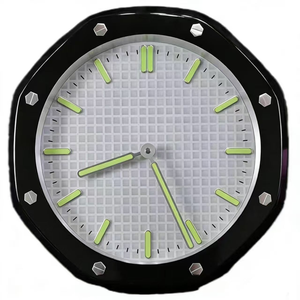 Reloj de Pared de Metal Artístico Creativo, Moderno y de Lujo, Decoraciones Navideñas, Relojes de Metal con Forma de Reloj, para Sala de Estar, Hotel, OEM/ODM - Product Image 4