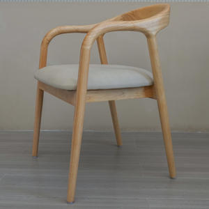 आधुनिक ठोस लकड़ी यूरोपीय शैली डाइनिंग रूम शादी गर्म बिक्री लकड़ी की कुर्सी - Product Image 1