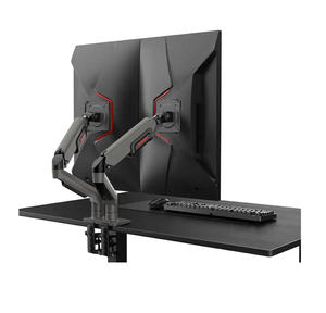 CN Original Original HKC KR50 Dual Screen <b>Bracket</b> 265mm Lift Full Motion Desk Clamp/Grommet Mount Cable Management - Product Image 6