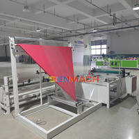 Machine de pliage de film OPP à haute vitesse, adaptée au pliage de film de papier, de tissu non tissé et d'autres matériaux monocouche dans