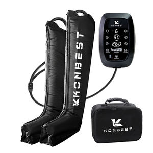 Système de Massage Complet des Jambes Thera body Bottes de Récupération par Thérapie de Pression à Compression d'<span class=keywords><strong>Air</strong></span> avec Pompe à <span class=keywords><strong>Air</strong></span> 6 Chambres Batterie 5200mAh et Logo Personnalisé - Product Image 1