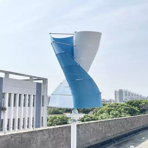 Molino de viento de alta eficiencia 2000W 5000W 10kw Generador de turbina eólica de eje vertical 120V 220V Sistema de red apagado/encendido para uso doméstico - Product Image 3