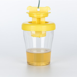 Trampas para Moscas de Plástico, Control de Insectos Líquido, Trampa para Abejas Colgante Portátil de 1 Capacidad, Uso en Exteriores, Jardín y Granja - Product Image 4