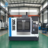 Centre d'usinage vertical CNC professionnel VMC650, haute précision, machine de découpe et de fraisage des métaux