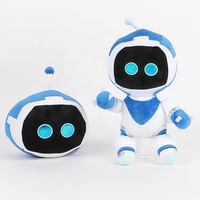 Niedlicher Roboter-Plüsch-Schlüsselanhänger Weiche Stofftier-Roboter-Taschenanhänger Kreatives Spielzeug mit Individuellem Logo Plüschfiguren für Werbegeschenke und Souvenirs