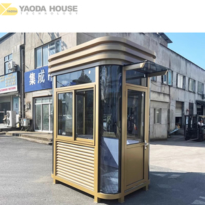 Prix bas Boîte sentinelle de haute qualité <span class=keywords><strong>Maison</strong></span> de conteneur mobile Cabine de garde de sécurité Boîte sentinelle préfabriquée pour chantier de construction - Product Image 6