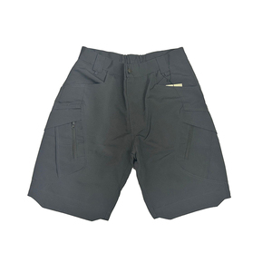 Pantalones cortos de lona elásticos informales de verano para hombre, secado rápido, multibolsillo, gimnasio, exterior, secado rápido, multibolsillo, cremallera, patrón lavado, carga - Product Image 2
