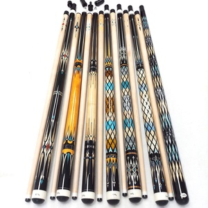 Xmlivet Korea Style Carom Cues 142cm 12mm <span class=keywords><strong>Pool</strong></span> 3 Kissen Cues in Radial Pin Joint Decal Designs Ahorn Holz Sticks können angepasst werden - Product Image 2