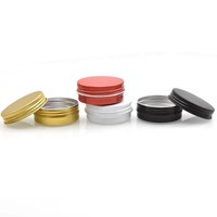 Maßgefertigte Runde Haarpomade-Dose 30ml 60ml 100ml 150ml 200ml 250ml Aluminiumdosen Mit Schraubverschluss