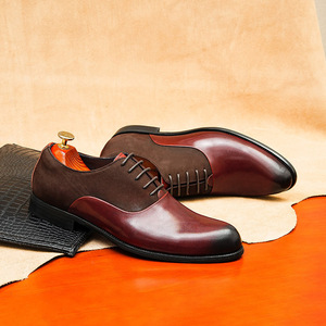 Chaussures classiques pour hommes en cuir véritable de haute qualité, grande taille, imperméables, avec amorti, désodorisantes et antidérapantes pour l'hiver et l'automne - Product Image 3