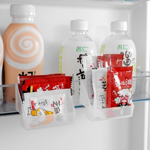 Spice Rack Moveable Multi-function <b>Fridge</b> Side Shelf <b>Fridge</b> Cans Organizer - Product Image 2