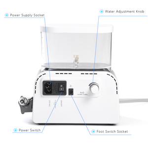 جهاز تنظيف الأسنان بالموجات فوق الصوتية مع خزان مياه لطب الأسنان وعلاج الجذور، مع قبضة يد قابلة للفصل مزودة بإضاءة LED - Product Image 4