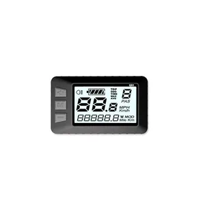 24V 36V 48V Panneau réglable Ebike <span class=keywords><strong>Écran</strong></span> <span class=keywords><strong>LCD</strong></span> pour <span class=keywords><strong>vélo</strong></span> <span class=keywords><strong>électrique</strong></span> Scooter G51 Ensemble d'accessoires lumineux Ebike - Product Image 2