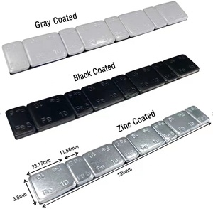 Alta calidad 5G + 10g Fe coche adhesivo rueda equilibrio peso - Product Image 2