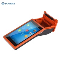 Système de point de vente portable Android 5,5 pouces pour usine, PDA sans fil pour système de rechargement SRS / point de vente de loterie
