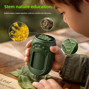 Microscope portable pour enfants, loupe numérique électronique de poche, mini-outil d'apprentissage pour la découverte de la <span class=keywords><strong>nature</strong></span> - Product Image 3