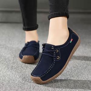 Chaussures simples pour femmes, style rétro avec boucle à bouton unique, chaussures pour mamans, chaussures simples pour femmes d'âge moyen et âgées, bout rond et coupe basse - Product Image 5