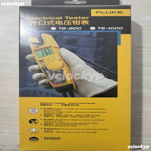 Comprobador Eléctrico Fluke T6-600/T6-1000, Comprobador de Voltaje y Corriente sin Contacto, Pinza Amperimétrica Fluke, Nuevo, Original - Product Image 1