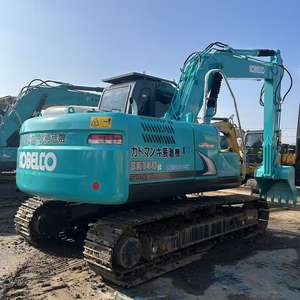 Excavatrice sur chenilles hydraulique Kobelco SK140 d'occasion de haute qualité, 14 tonnes, SK140LC, SK140-8, équipement de machinerie moyenne d'occasion - Product Image 2