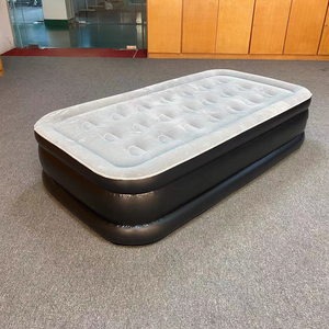 Lit pneumatique gonflable, <span class=keywords><strong>matelas</strong></span> gonflable <span class=keywords><strong>avec</strong></span> pompe électrique intégrée, expédition rapide - Product Image 1
