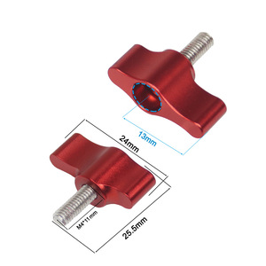 Feichao Camera Mount M4x15 Stainless Steel Quick Release Hand Tightening Screw <b>Adapter</b> 1/4-20 Thread - Product Image 2