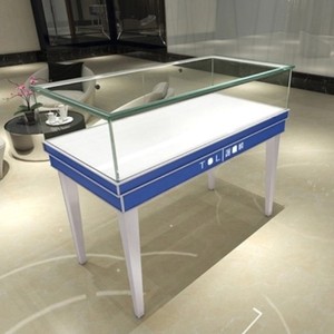 Có thể khóa đồ trang sức thủy tinh truy cập kim loại thép không gỉ Kính hiển thị trường hợp đồ trang sức cửa hàng đồ nội thất cho bán - Product Image 5