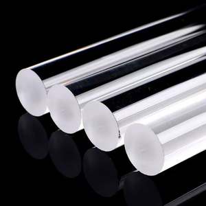 Lentes de varilla de zafiro 40/20 Lentes cilíndricas de vidrio de alta dureza óptica de calidad superficial - Product Image 2