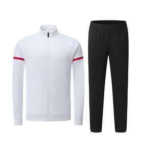 Jaket sepak bola pria, kualitas terbaik dan celana Jogging polos kustom baju olahraga sepak bola - Product Image 1