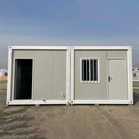 Casa Contenedor Prefabricada de Bajo Costo y Duradera, Cabina de Oficina Portátil para Obras de Construcción, Edificio Modular Temporal, Dormitorio para Personal