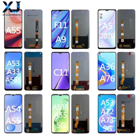 Écran tactile LCD noir de 5,5 pouces de marque XJ pour téléphone portable OPPO R9 Plus, assemblage d'écran OEM