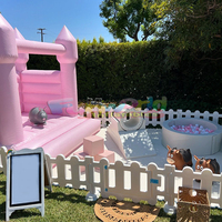 Manège Électrique Doux pour Enfants, Carrousel Balançoire Palmier avec Certification CE pour Aire de Jeux Intérieure, Parc d'Attractions et École