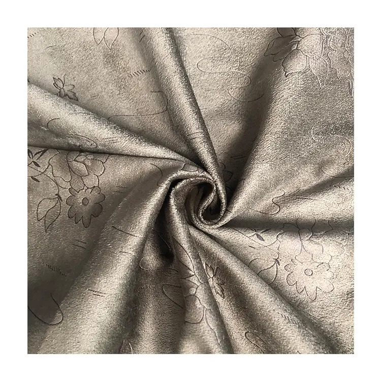 Morocco Style Embossed DTY FDY Velboa Velvet Plush Fabric Home Textile 100%Polyester Alibaba Fabrics Designer Velvet Fabric