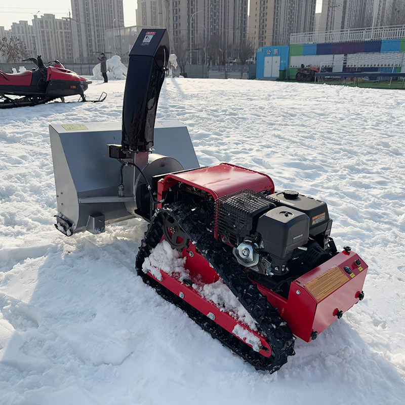 Crawler Industrial Grade Snow Blower | Hot Selling Gasoline Remote ...