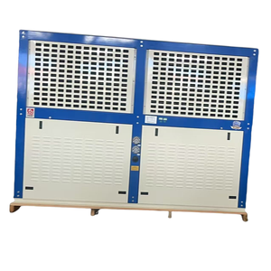 Haute efficacité en forme de V condenseur refroidi par air Tube de cuivre réfrigération 25HP unité de condensation de chambre froide - Product Image 6