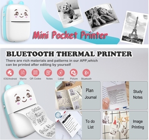 Mini Xách Tay Máy In Ảnh Hình Ảnh Văn Phòng Nhận Mã <span class=keywords><strong>QR</strong></span> Danh Sách Nhãn Lưu Ý Túi Máy In Nhiệt Không Dây Thông Minh Không Cần In - Product Image 5