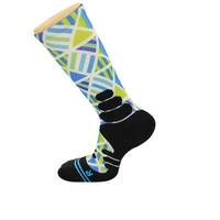 Vente chaude Sublimation Polyester Tricoté Impression Numérique Personnalisée 3d Chaussettes de Sport pour Hommes