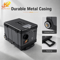 Calentador de Estacionamiento Diésel OkyRie ATB501H 5KW Todo en Uno de Bajo Consumo, 12/24V para Vehículos, 220V para el Hogar, Portátil, en Caja de Herramientas