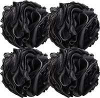 Bain douche luffa éponge exfoliante corps éponges de bain pouf