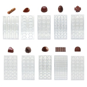 Molde de Chocolate Transparente de Plástico PS Duro Comercial, Molde de Chocolate Transparente de Policarbonato PS - Product Image 1