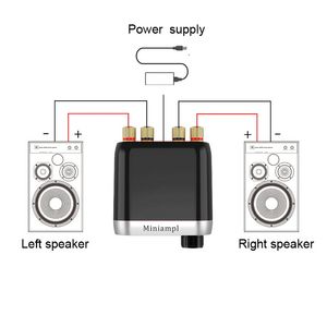 OEM Blutooth 5.0 <span class=keywords><strong>HiFi</strong></span> TPA3116 Amplificateur de puissance Carte d'ampli numérique 50W * 2 Stéréo avec indicateur audio Spectre musical - Product Image 4
