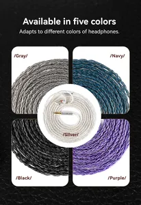 Kbear juntian คอร์ด2เมตร16แกนหูฟัง OCC HIFI ชุบเงินสายอัพเกรด2PIN/QDC/mmcx/<span class=keywords><strong>tfz</strong></span> สำหรับ edX Pro ZSN ศูนย์ - Product Image 4