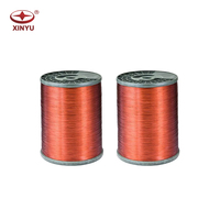 Kawat Magnet Aluminium Berlapis Email Kelas 200 1.12mm, Kawat Gulung Tahan Suhu Tinggi untuk Motor Submersible, Pembuatan OEM