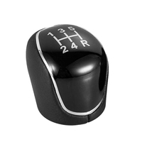 5/6 pommeau de levier de vitesse en cuir de voiture pour Ford s-max c-max Kuga Galaxy Mondeo 4 Mk4 Transit Tourneo Connect Focus Auto accessoires