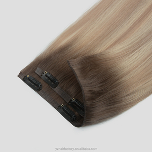 คลิปต่อผมอัจฉริยะรากเข้มแบบกำหนดเองได้ผมต่อแบบมนุษย์แท้แบบชาวยุโรป - Product Image 6