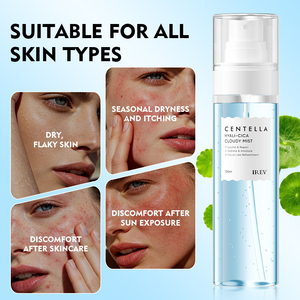 Private Label Centella Asiatica Hyali-Cica Cloudy Mist <b>Moisturizing</b> Dry Skin Hydrating Skin Care Refreshing <b>Spray</b> OEM Toner - Product Image 3