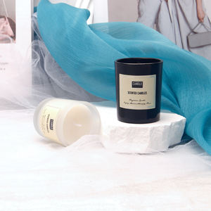 Velas Aromáticas de Cera de Soja Ecológicas Personalizadas de Marca Privada, Velas sin Llama en Frascos de Cristal de Lujo Premium para Navidad - Product Image 1